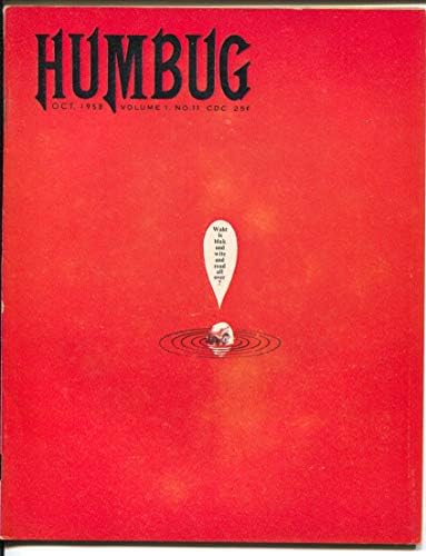 Humbug 11 1958-Kurtzman - Will Elder-Jack Davis-Sam Jaffee - son sayı-FN+