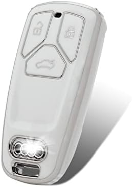 Audi için OFFCURVE Anahtar Fob Anahtar Kapak Özel Yumuşak TPU Anahtar Kılıfı için Audi A3 A4 A5 A6 Q5 Q7 TT TTS TT-RS SQ5