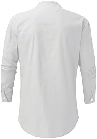 YHAİOGS Erkek Gömlek Orta Gömlek Erkekler için Uzun Kollu Tatil Düzenli Bluz uzun kollu erkek gömlek Gömlek