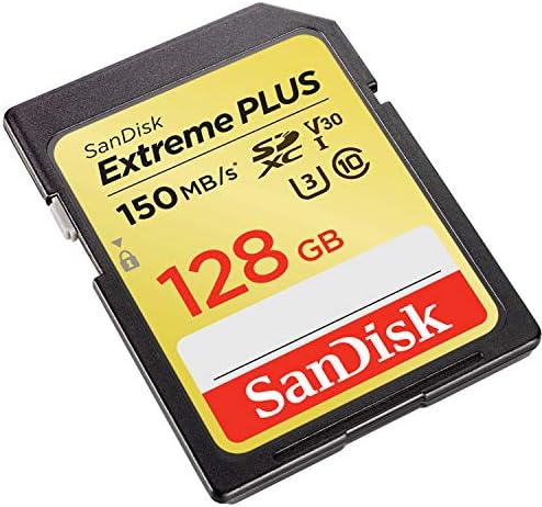 SanDisk Extreme Plus 128 GB SDXC UHS-I/V30/U3/Sınıf 10 Kart (SDSDXW5-128G-ANCIN)