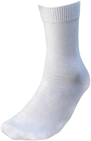 Silipos 1703 Artritik / Diyabetik Jel Çoraplar-Beyaz, 11-13, Pamuklu Streç Kompresyon Çorapları, Kan Dolaşımını İyileştirir.