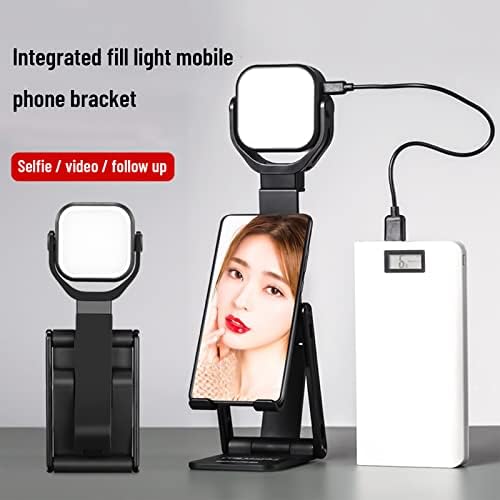 LED Selfie dolgu ışığı ile Ke1Clo telefon tutucu, uzatılabilir, yükseklik ve açı ayarlanabilir cep telefonu tutucu, sizin