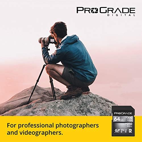 ProGrade Dijital SDXC UHS-II V90 300R Hafıza Kartı (64 GB)