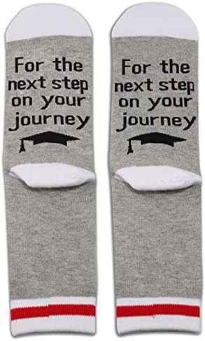 G2TUP 2 Çift Mezuniyet İlham Verici Hediye Yolculuğunuzda Bir Sonraki Adım İçin Çorap Sınıfı 2022 Öğrenci mezuniyet hediyesi