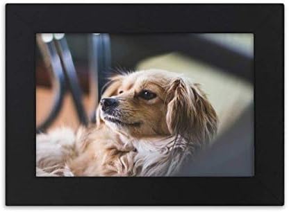 DIYthinker Köpek Küçük Hayvan Yalnız Fotoğraf Masaüstü Fotoğraf Çerçevesi Süsler Resim Sanat Boyama Hediye