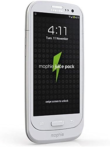Samsung Galaxy SIII için mophie meyve suyu paketi (2.300 mAh) - Beyaz (Üretici tarafından Üretilmiyor)