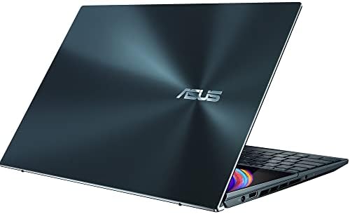 ASUS ZenBook Pro Duo 15.6 Dokunmatik 4K UHD OLED Dizüstü Bilgisayar (Intel i7-12700H 14 Çekirdekli 2.30 GHz, 16GB LPDDR5,
