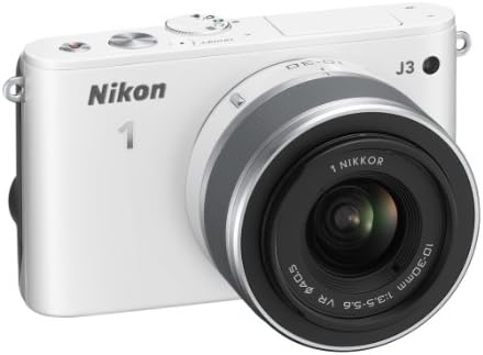 Nikon 1 J3 10-30mm VR 1 NİKKOR Lensli 14.2 MP HD Dijital Kamera (Beyaz) Japonya İthalatı