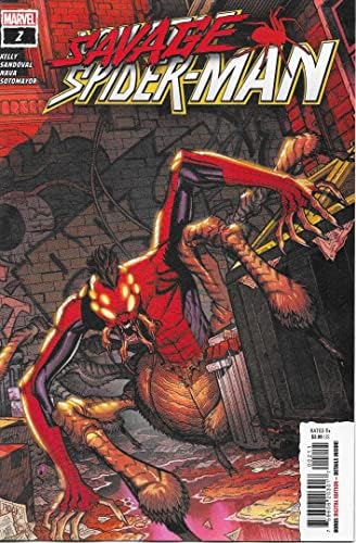 Vahşi Örümcek Adam 2 VF / NM ; Marvel çizgi romanı