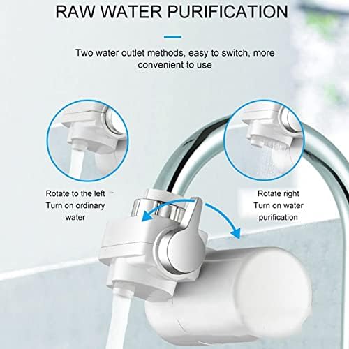 WSSBK Ev Banyo su arıtıcısı Çamaşır Makinesi yağmur biçimli duş Ön su ısıtıcı Filtre kaldırmak için Mutfak Musluk Ev Su (Renk: