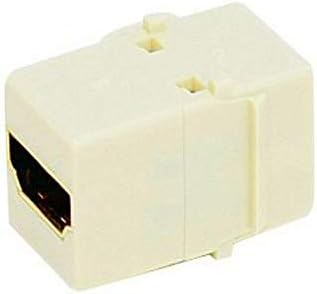 Siyah Nokta Ürünleri BT - 220 Beyaz HDMI Keystone Jack, Beyaz
