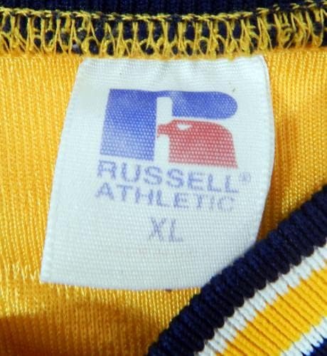 Kuzey Carolina A & T Aggies 14 Oyun Kullanılmış Sarı Forma XL DP45383 - İmzasız NFL Oyun Kullanılmış Formalar