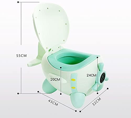 WPYYI Yumuşak Yastık Uçak lazımlık Sandalye Erkek Kız Yürümeye Başlayan Lazımlık Eğitim Tuvalet Rahat Taşınabilir Bebek Pot
