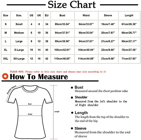 Bayan Kravat Boya Bluz Kısa Kollu V Boyun Pamuk Degrade Grafik Brunch Gevşek Fit Rahat Fit Üst Gömlek Bayanlar için