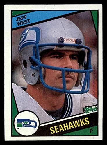 1984 Topps 200 Jeff West Seattle Seahawks (Futbol Kartı) NM / MT Seahawks Cincinnati