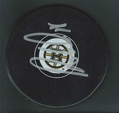 Rob DiMaio İmzalı Boston Bruins Diski - İmzalı NHL Diskleri