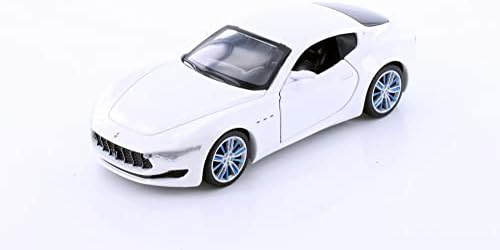 Showcasts 2014 Maserati Alfieri Konsept, Beyaz TM012019 - 1/36 Ölçekli pres döküm model oyuncak araba
