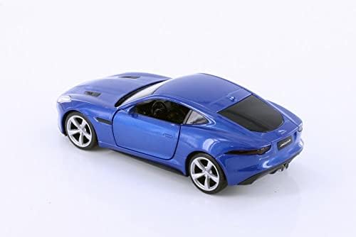 Showcasts Jaguar F Tipi, Mavi TM012012 - 1/36 Ölçekli pres döküm model oyuncak araba