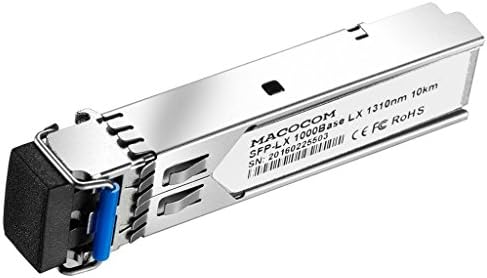 Macocom Arista için SFP-1G - LX SFP 1000BASE-LX Alıcı-Verici Tek modlu Mini GBIC 1310nm 10km DOM Ağ Optik Modülü
