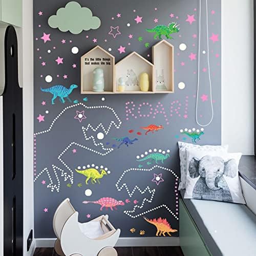 Karikatür Glow Karanlık Sticker Parlayan Duvar Sticker Sualtı Dünyası Ev tavan dekorasyonu Çocuk Odası Kreş Çocuk Hediye