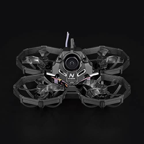 TCMMRC Drone-CADDX Eos2 Kameralı Junior Racer 75 RC Drone, F4-12A AIO FC, Öğrenciler ve FPV Pilotları için-Siyah