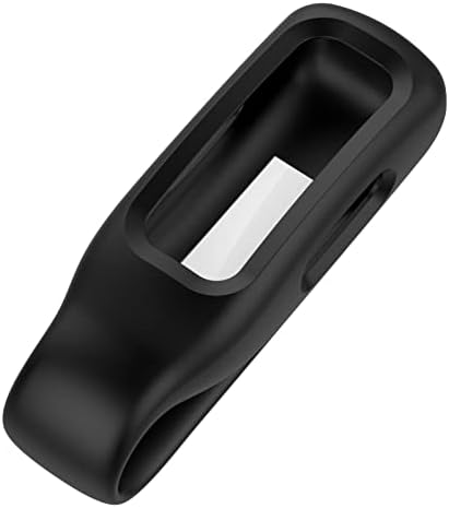 Disscool Klipleri Çelik Levha ile Uyumlu Fitbit Inspire 3/2 Klip Tutucu Yedek silikon koruyucu kılıf Kapak Fitbit ile Uyumlu