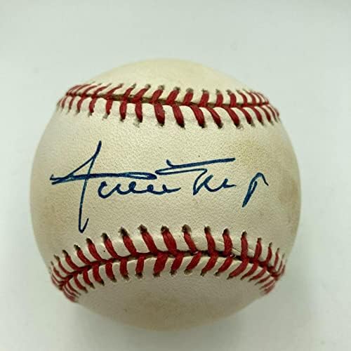 Willie Mays İmzalı Resmi Ulusal Beyzbol Ligi PSA DNA ORTAK İmzalı Beyzbol Topları İmzaladı