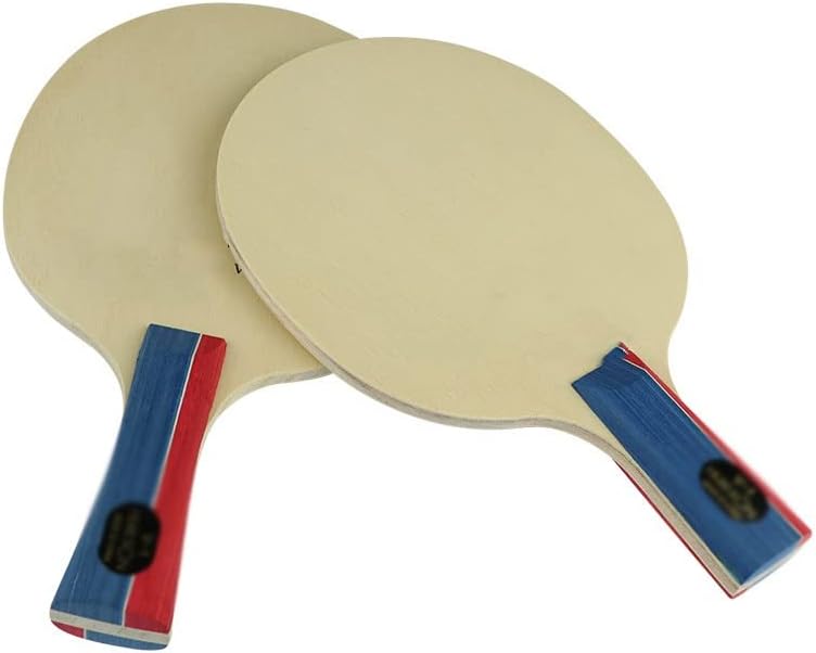 DLOETT Ahşap Masa Tenisi Raketi 5 Kat Orta Hız Ping Pong raket bıçağı Büyük Genç oynamak için