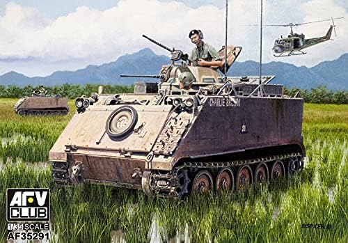 AFV Kulübü FV35291 1/35 Vietnam Savaşı Avustralya Ordusu M113A1 APC T50 Taret Plastik Modeli
