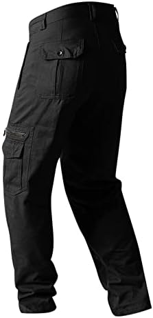 Erkek Taktik Pantolon, erkek Çok Cep Pantolon Yırtılmaz Kargo Pantolon Yürüyüş İş Pantolonu Savaş Pantolon Dış Giyim
