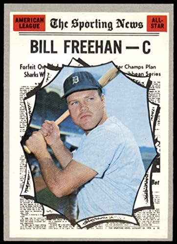1970 Topps 465 All-Star Bill Freehan Detroit Kaplanları (Beyzbol Kartı) ESKİ Kaplanlar