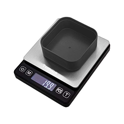 Hassas Ölçekli Otomatik Veri Tutma Tomıba 3000g 0.01 oz/0.1 g Küçük Pişirme Mini Gıda Ölçeği Taşınabilir Elektronik Takı