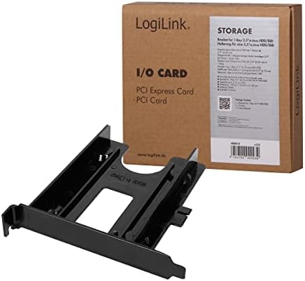LogiLink AD0014 Braketi 1 Bölmeli 2,5 inç Sabit Sürücü için