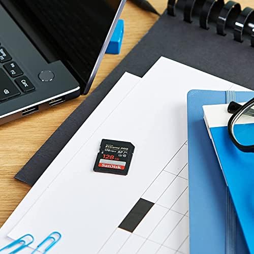 SanDisk 128GB SecureDigital Extreme PRO SDXC UHS-I Kart C10, U3, V30 170 mb/s - 5'li paket - Hafıza kart okuyucu