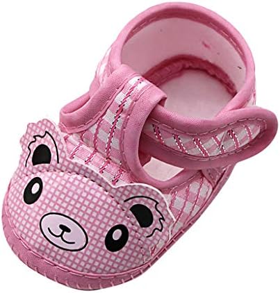 Yenidoğan Bebek Kız Karikatür Prewalker Yumuşak Taban Sandalet Tek Ayakkabı Toddler Prenses Ayakkabı