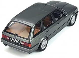 OttOmobile 1991 BMW E30 Touring 325İ, Yunus Gri OT929 - 1/18 Ölçekli Reçine Model Oyuncak Araba