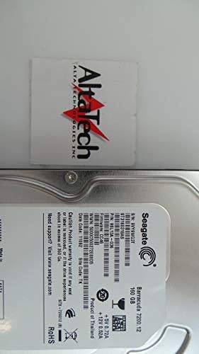 Dell G996R ST3160318AS 3.5 SATA 160 GB 7200 Seagate Masaüstü Sabit Disk Hassas R5400 (Yenilenmiş)