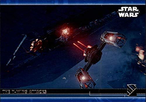 2020 Topps Yıldız Savaşları Yükselişi Skywalker Serisi 2 Mavi 84 Y-kanat saldırıları Ticaret Kartı