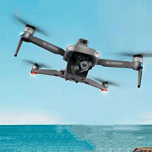 QUITOKA RC Fırçasız Drone 3-axis 8K Ultra Net Hava Fotoğrafçılığı GPS Konumlandırma Otomatik Dönüş Yetişkin Uçak Uçuş İrtifa