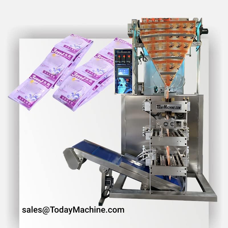 Fiyat Çok Şeritli Otomatik Şeker Kurutucu Küçük Poşet Paketleme Paketleme Makinesi