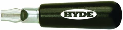 HYDE 57660 Düz Taraflı Ahşap Uzatma Bıçağı Sapı 12LR, 4-3 / 4 inç