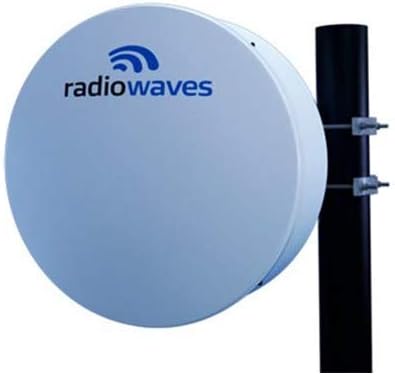Radyo Dalgaları-HP2-64NS-2' (0,6 m) Yüksek Performanslı Çanak Anten, 6,425-7,125 GHz, N Dişi Konnektör, SOI