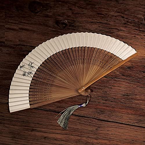 WGYYB El Fan6 İnç Tütsü kağıt yelpaze Fan yelpaze El boyaması Fan Japon Fan Bambu Fan Hediye Fan Cheongsam Fan El Boyaması