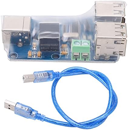DJDK USB İzolatör Modülü, 4 Kanal USB İzolatör HUB Modülü Kaplin koruma levhası Elektronik Komponent ADUM3160