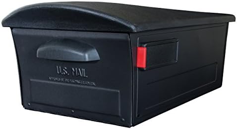 Cebelitarık Posta Kutuları Mailsafe Büyük Kapasiteli Pas Geçirmez Plastik Siyah, Montaj Sonrası Posta Kutusu, RSKB0000